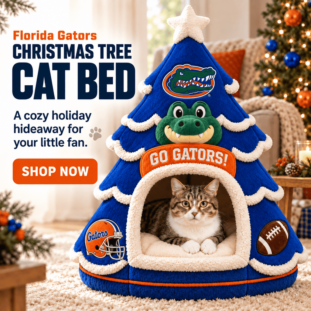 FGT Premium Christmas Tree Pet Bed NHVH