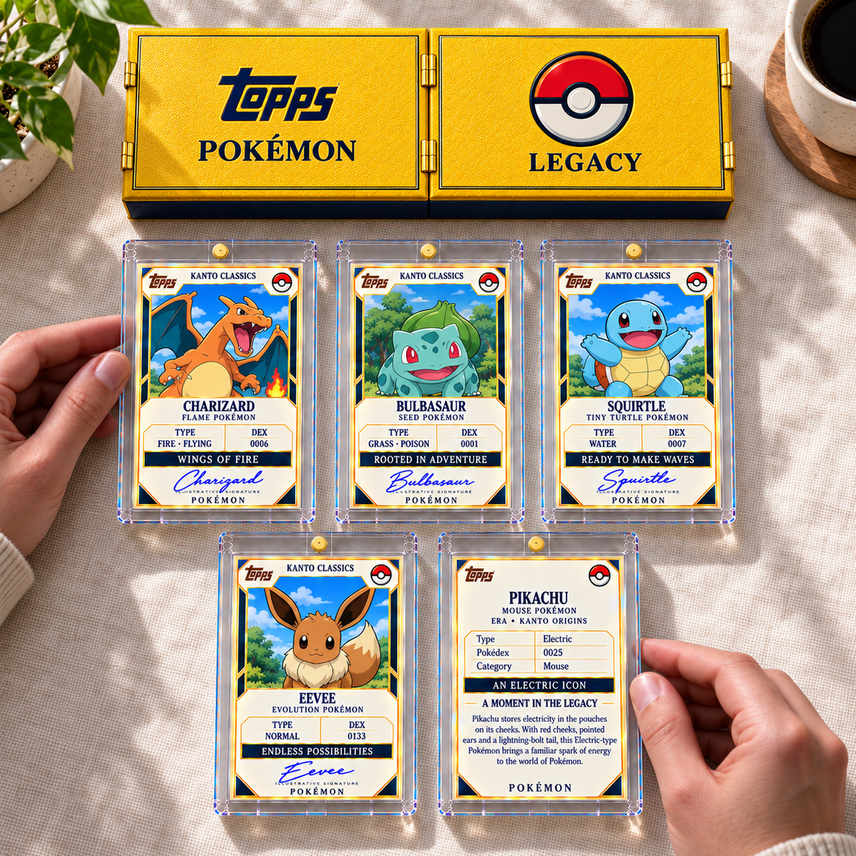 PKM Premium Card Collector’s Box Set NHVH