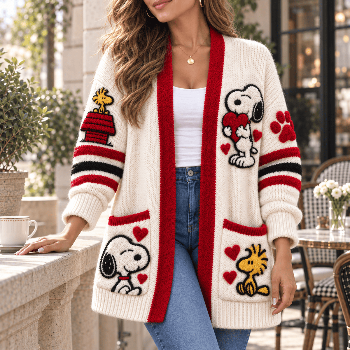 SNPY Women’s Open-Front Cardigan NTKO