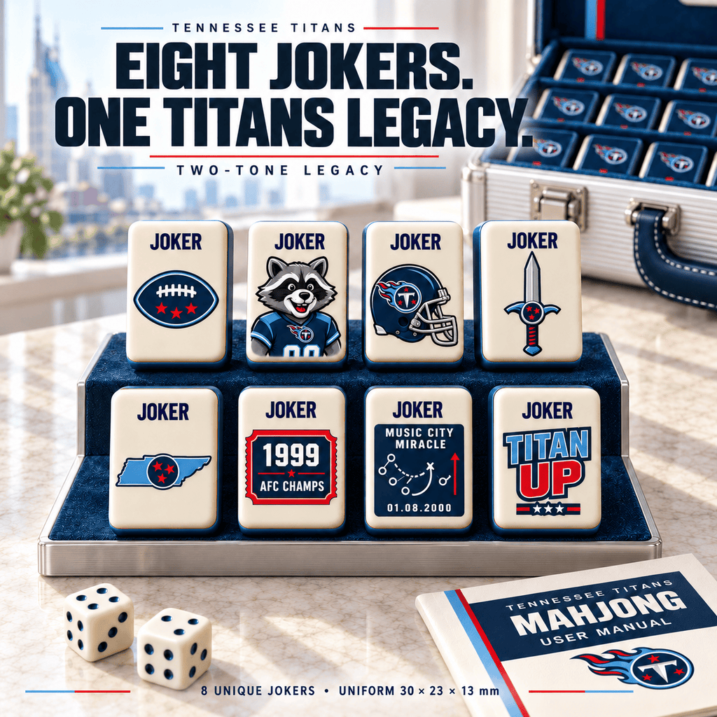Premium TNST Mahjong Tiles Set TTMH