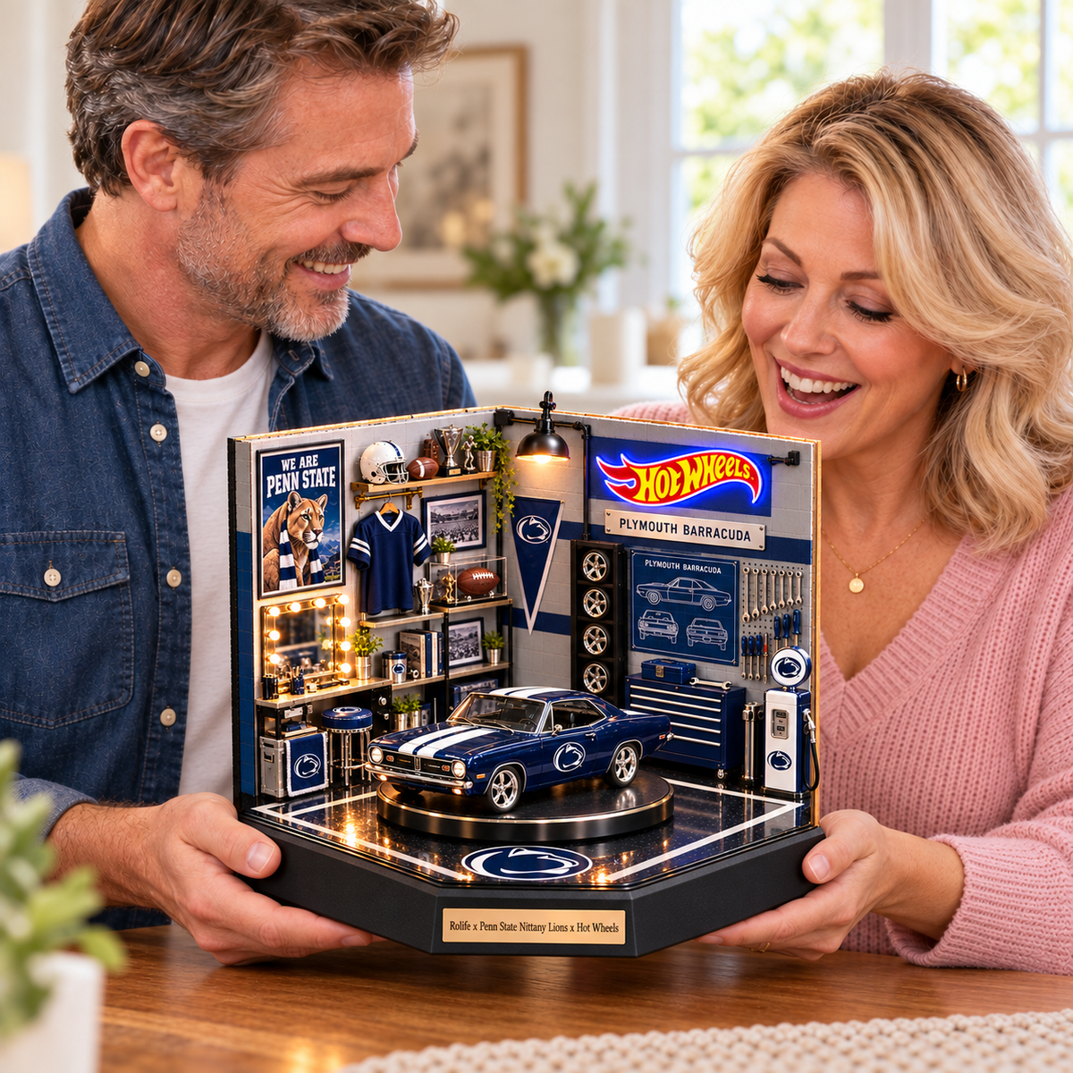 PSNL Collectible Car Garage Diorama PNPA