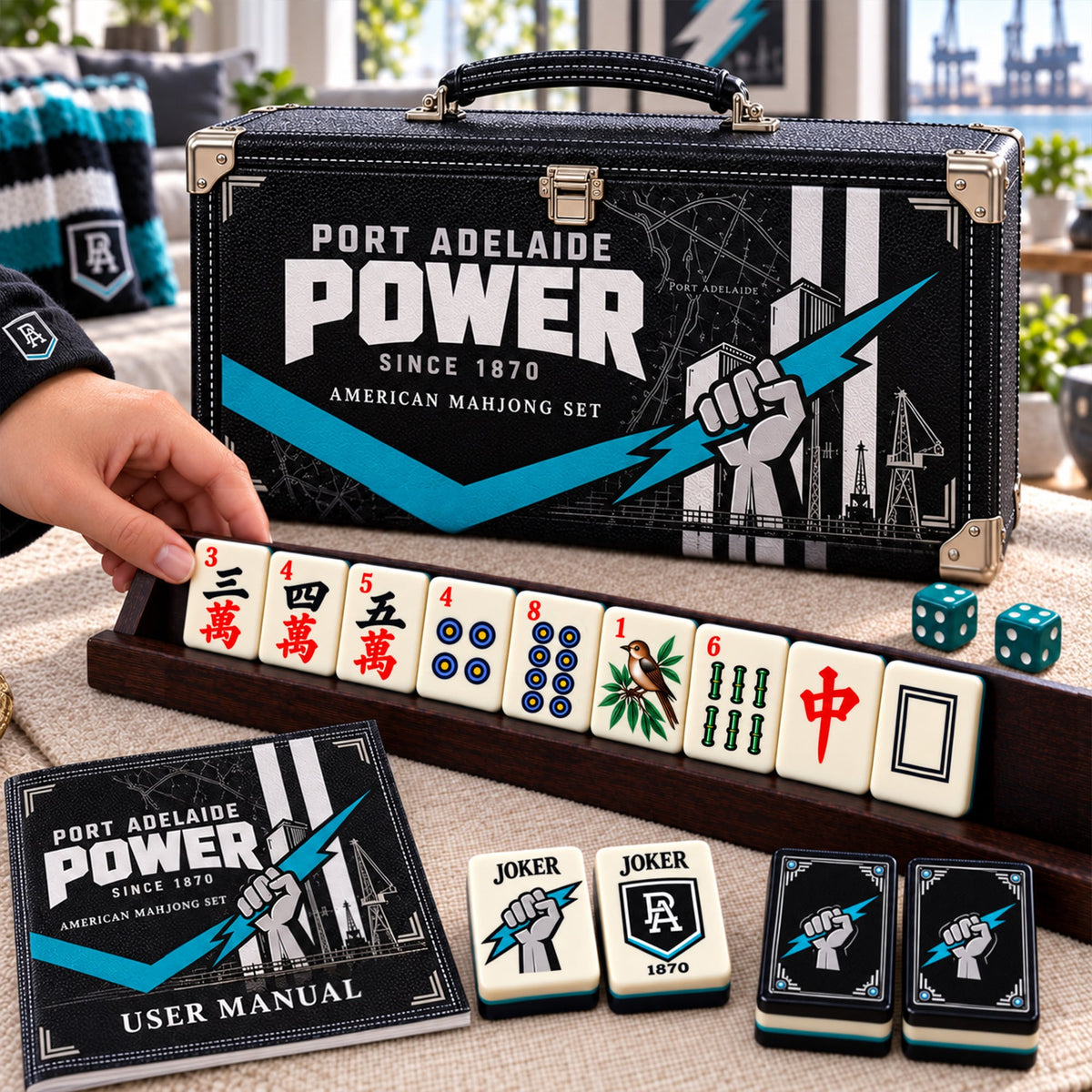 Premium PADP Mahjong Tiles Set PVNA
