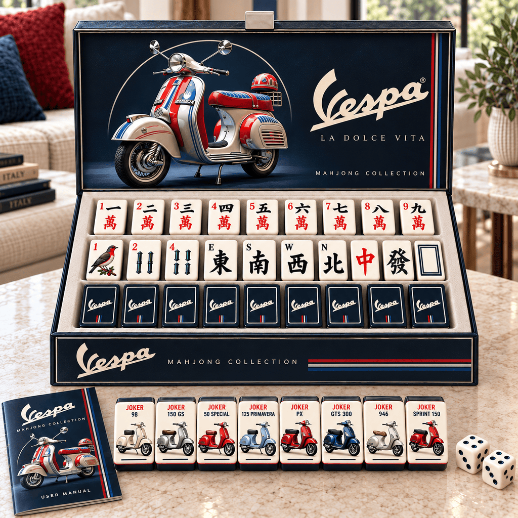 Premium VSP Mahjong Tiles Set TTMH