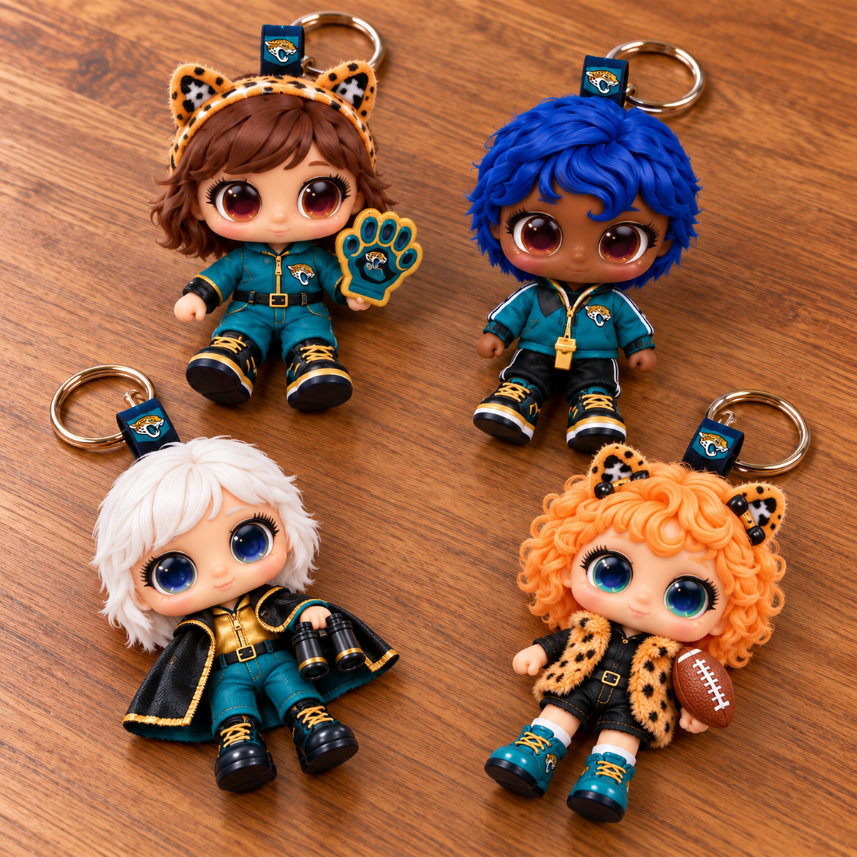 Premium JSVJ Plush Keychain Collection NTVA