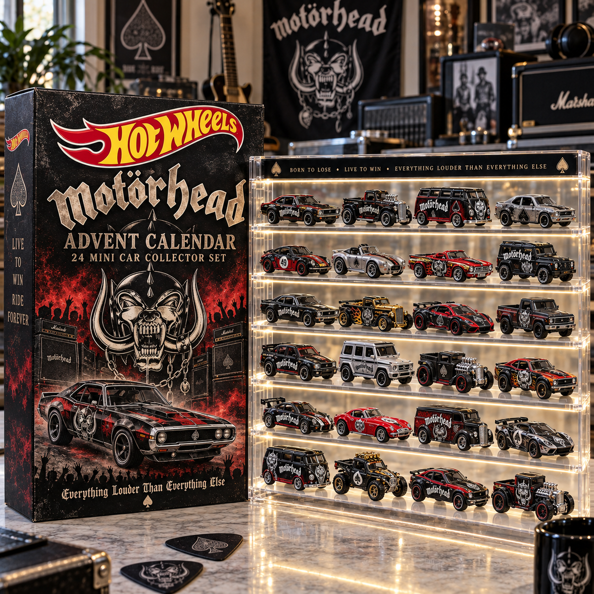 MTH Premium Mini Car Advent Calendar PDL