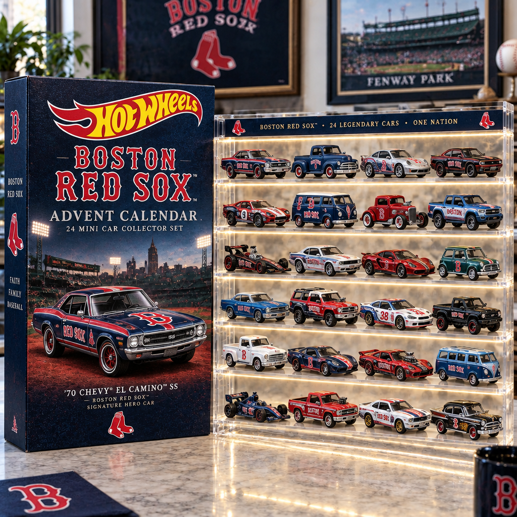 Boston Red Sox Premium Mini Car Advent Calendar